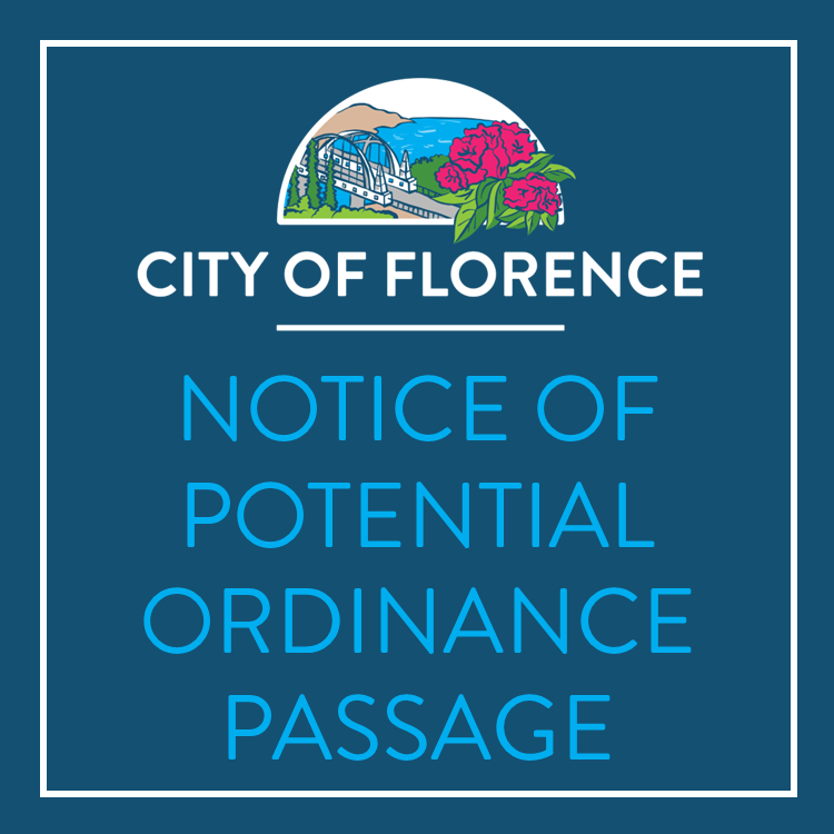 Notice of Potential Ordinance 