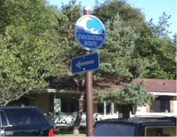 Evacuation Route Signage